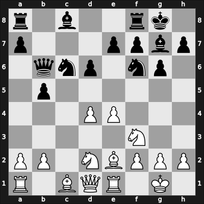 1957 Hoogovens – Round 7 – Matanovic, Aleksandar – 1-0 – Spanjaard, Eduard – G27
