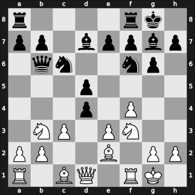 1957 It – Round 15 – Pachman, Ludek – 1/2-1/2 – Fuchs, Reinhart – G25