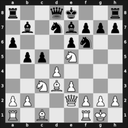 1957 It Gotha GER – Round 2 – Breustedt, Werner – 0-1 – Golz, Werner – G4