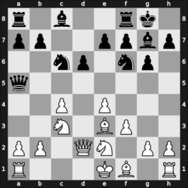 1957 It Gotha GER – Round 2 – Sliwa, Bogdan – 1/2-1/2 – Filip, Miroslav – G5