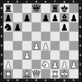 1957 It Gotha GER – Round 6 – Sliwa, Bogdan – 1/2-1/2 – Robatsch, Karl – G16
