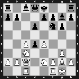 1957 It Gotha GER – Round 10 – Bilek, Istvan – 1-0 – Robatsch, Karl – G27