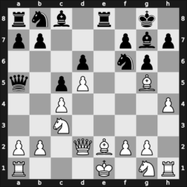 1957 It Gotha GER – Round 10 – Sliwa, Bogdan – 1-0 – Breustedt, Werner – G28