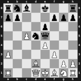 1957 Leningrad – Round 1 – Korchnoi, Viktor – 1-0 – Bykov, Valery – G8