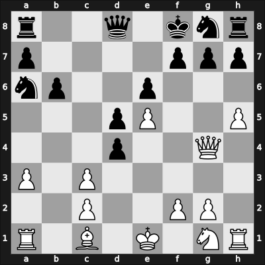 1957 Leningrad – Round 1 – Ivkov, Borislav – 0-1 – Korchnoi, Viktor – G25