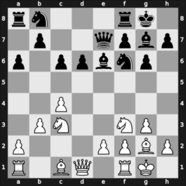 1957 Leningrad – Round 1 – Cherepkov, Alexander V – 1-0 – Korchnoi, Viktor – G28