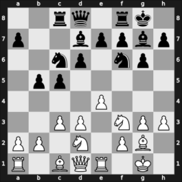 1957 Leningrad – Round 1 – Zilber, Israel – 1/2-1/2 – Bykov, Vladimir – G29