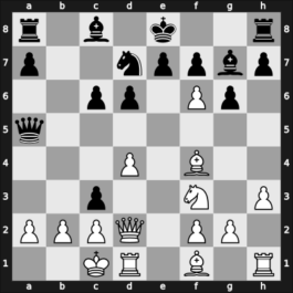 1957 Leningrad – Round 8 – Korchnoi, Viktor – 1-0 – Pirc, Vasja – G51