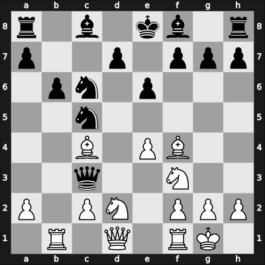 1957 Leningrad Ch – Round 1 – Md Rubel – 0-1 – Cherepkov, Alexander V – G6