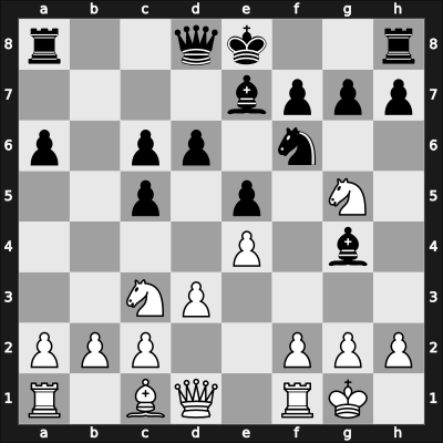1957 Leningrad Ch – Round 1 – Estrin, Yakov – 0-1 – Tolush, Alexander V – G9