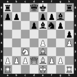1957 Leningrad Ch – Round 1 – Klaman, Konstantin Mikhailovich – 1-0 – Shamkovich, Leonid – G10