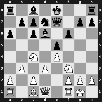 1957 Leningrad Ch – Round 1 – Nikitin, Aleksander S – 1-0 – Mnatsakanian, Eduard A – G11