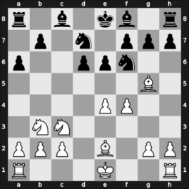 1957 Leningrad Ch – Round 2 – Stoljar – 1/2-1/2 – Krogius, Nikolai V – G15