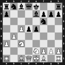 1957 Leningrad Ch – Round 3 – Ragozin, Viacheslav – 0-1 – Cherepkov, Alexander V – G21