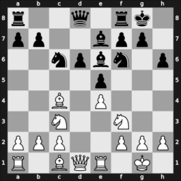 1957 Leningrad Ch – Round 3 – Klaman, Konstantin Mikhailovich – 1/2-1/2 – Suetin, Alexey S – G23
