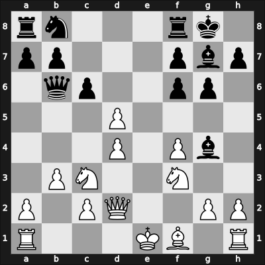 1957 Leningrad Ch – Round 3 – Ravinsky, Grigory – 1-0 – Shamkovich, Leonid – G24