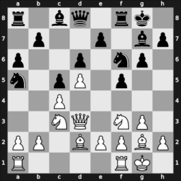1957 Leningrad Ch – Round 7 – Bykov, Vladimir – 1-0 – Tolush, Alexander V – G54