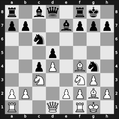 1957 Leningrad Ch – Round 9 – Zhukhovitsky, Samuel – 1/2-1/2 – Aronin, Lev – G68