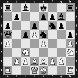 1957 Leningrad Ch – Round 12 – Nikitin, Aleksander S – 1/2-1/2 – Shamkovich, Leonid – G93