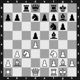 1957 Leningrad Ch – Round 17 – Klaman, Konstantin Mikhailovich – 1-0 – Mnatsakanian, Eduard A – G124