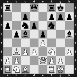 1957 Leningrad Ch – Round 19 – Ragozin, Viacheslav – 1-0 – Mnatsakanian, Eduard A – G146
