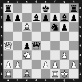 1957 Madrid – Round 1 – O&rsquo;Kelly, Albéric de Galway – 1/2-1/2 – Pomar Salamanca, Arturo – G10