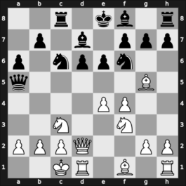 1957 Madrid – Round 3 – Perez Perez, Francisco Jose – 1-0 – Pomar Salamanca, Arturo – G18