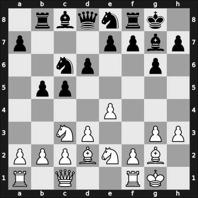 1957 Madrid – Round 4 – Seitz, Jakob Adolf – 1/2-1/2 – Darga, Klaus – G21