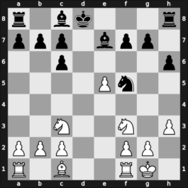 1957 Madrid – Round 11 – Unzicker, Wolfgang – 1/2-1/2 – Toran Albero, Roman – G49