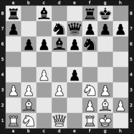 1957 Manhattan CC Ch 5657 fin – Round 3 – Bisguier, Arthur B – 1/2-1/2 – Turner, Abe J – G7