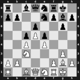 1957 Mar del Plata – Round 2 – Najdorf, Miguel – 1-0 – Incutto, Carlos – G26