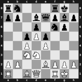 1957 Mar del Plata – Round 4 – Ader Hausman, Walter – 0-1 – Sanguineti, Raúl Carlos – G42