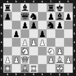 1957 Mar del Plata – Round 4 – Behrensen, Joern – 1/2-1/2 – Eliskases, Erich – G48