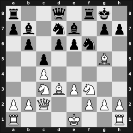 1957 Mar del Plata – Round 5 – Kotov Lundqvist, Alex – 1-0 – Alonso-Lej De Las Casas, Fernando – G55