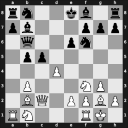 1957 Mar del Plata – Round 6 – Bianco Esposito, Antonio – 1/2-1/2 – Eliskases, Erich – G59