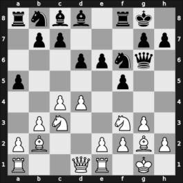 1957 Mar del Plata – Round 8 – Bianco Esposito, Antonio – 1-0 – Behrensen, Joern – G73