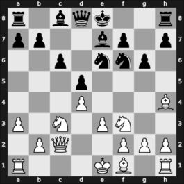 1957 Mar del Plata – Round 9 – Rossetto, Hector – 0-1 – Lombardy, William J – G81