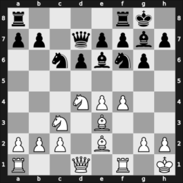 1957 Mar del Plata – Round 12 – Rossetto, Hector – 1/2-1/2 – Panno, Oscar – G107