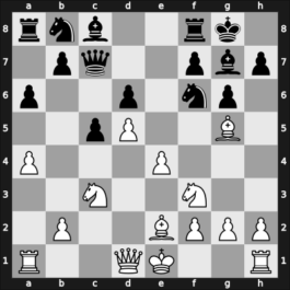 1957 Mar del Plata – Round 14 – Panno, Oscar – 1-0 – Rubio Aguado, Fernando – G119
