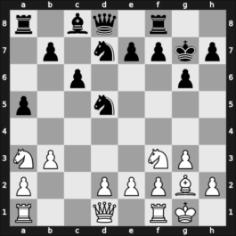 1957 Mar del Plata – Round 14 – Kotov Lundqvist, Alex – 1-0 – Eliskases, Erich – G124