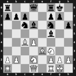 1957 Marshall CC Ch 5657 – Round 7 – Lasker, Edward – 1-0 – Donovan, Jeremiah – G7