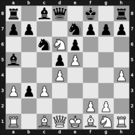 1957 Marshall CC Ch 5657 – Round 11 – Lasker, Edward – 1-0 – Wachs, Saul – G14