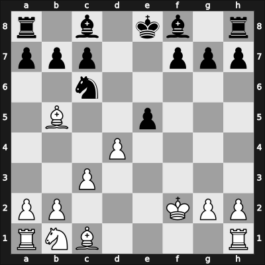 1957 Marshall CC Ch 5657 – Round 13 – Levy, Louis – 0-1 – Bernstein, Sidney – G18