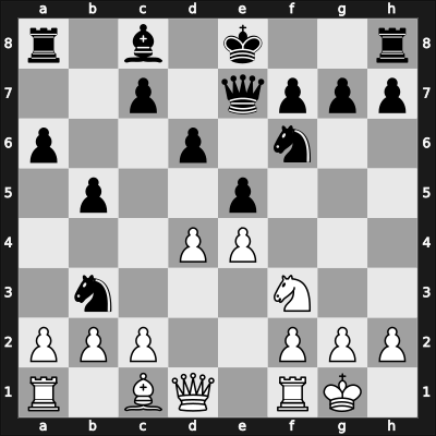 1957 Match GDR-CSR – Round 1 – Alster, Ladislav – 1/2-1/2 – Dittmann, Sieghart – G6