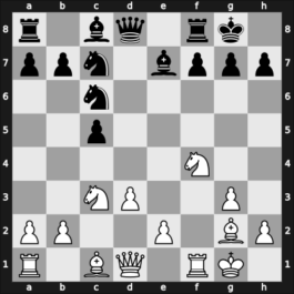1957 Minsk zt – Round 1 – Suetin, Alexey S – 1-0 – Rozhdestvensky, Vladimir – G1