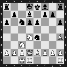 1957 Minsk zt – Round 8 – Shagalovich, Abo – 1/2-1/2 – Klavins, Janis – G56