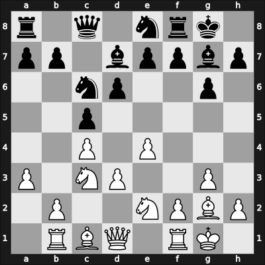 1957 Minsk zt – Round 13 – Petrosian, Tigran V – 1-0 – Kirillov, Vladimir – G87