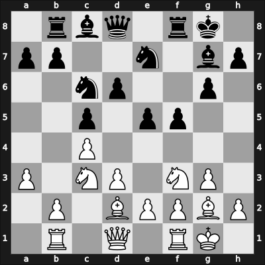 1957 Minsk zt – Round 19 – Petrosian, Tigran V – 1-0 – Zvorykina, Kira Alekseyevna – G140