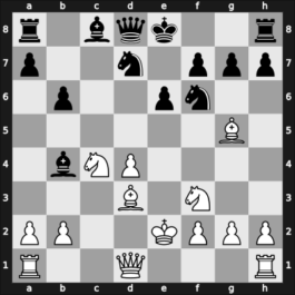 1957 Montreal Ch 1956-57 – Round 5 – Zalys, Ignas – 1-0 – Coudari, Yves – G2