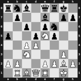 1957 Montreal Ch 1956-57 – Round 14 – Zalys, Ignas – 1-0 – Shilov, Aleksander – G7